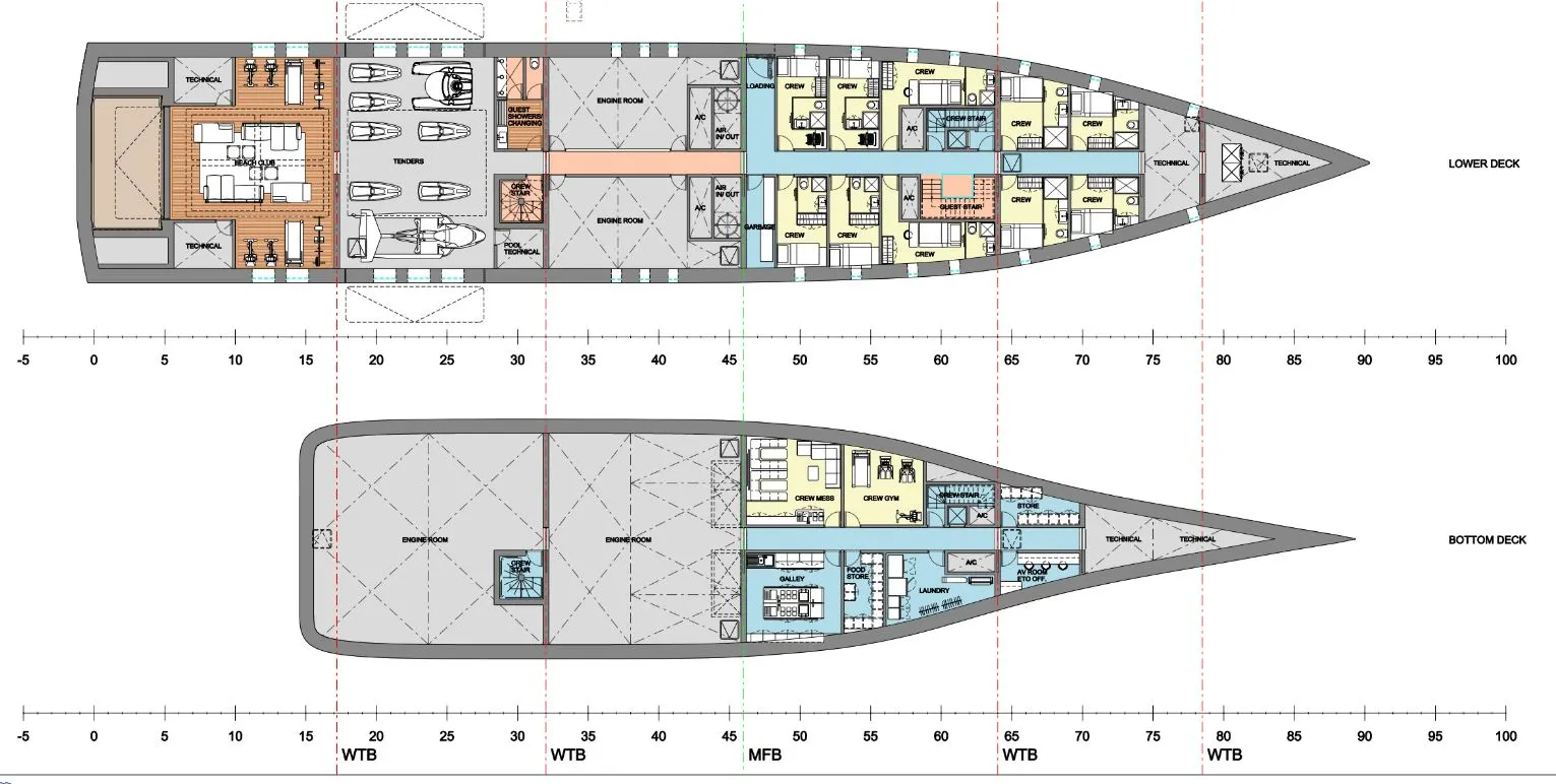 Ida Pfeiffer lower decks