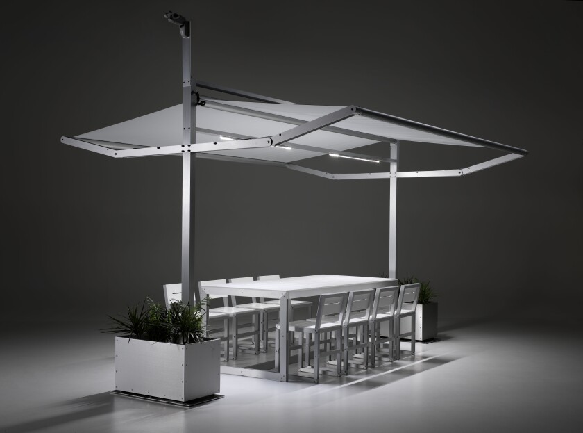 Open Air is an outdoor shade system by TAO