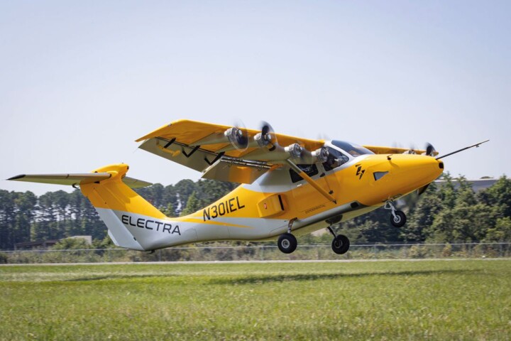 The Ultra Short prototype takes to the air