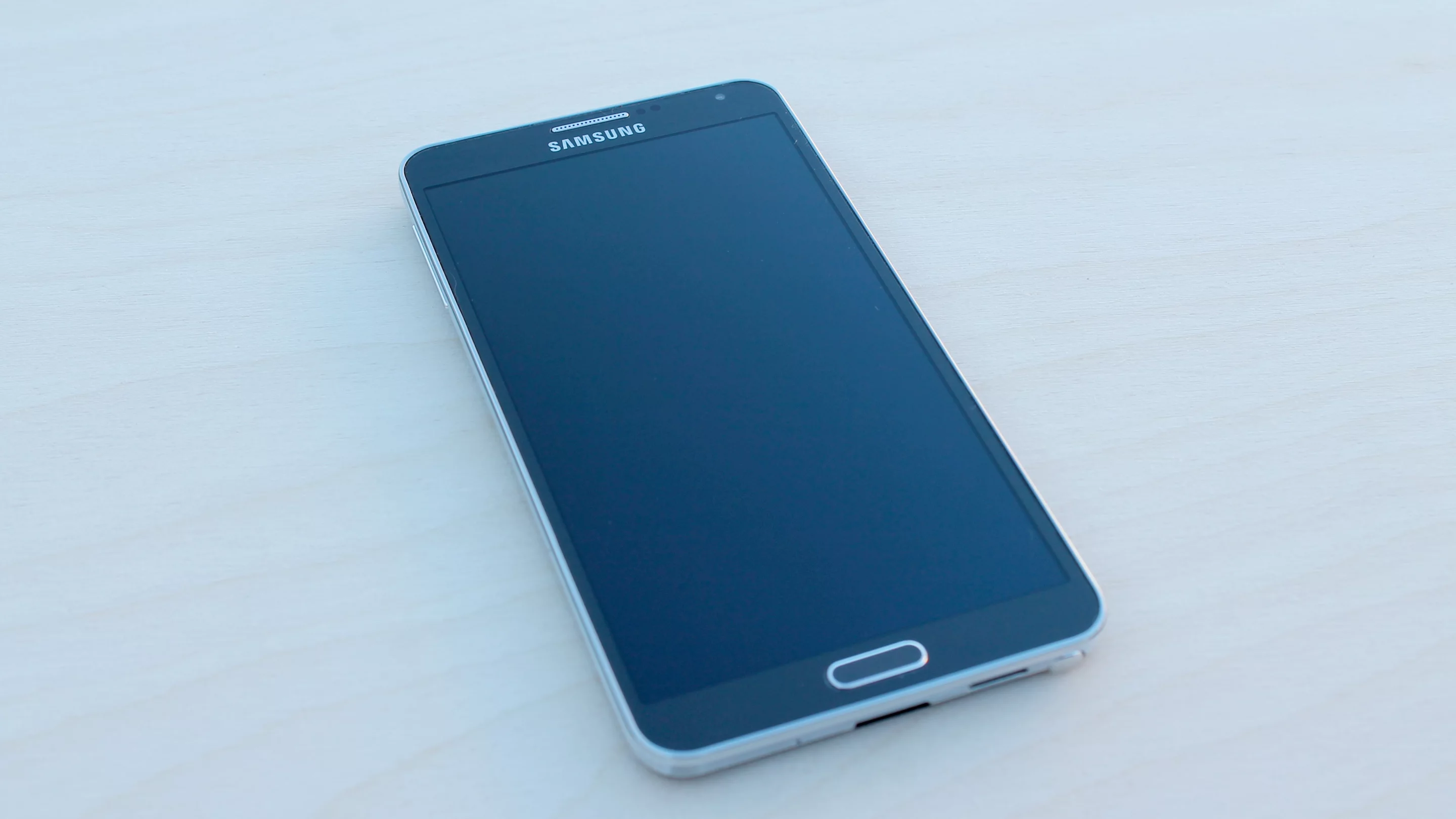 The Galaxy Note 3 is actually a hair smaller than its predecessor, but with a bigger screen