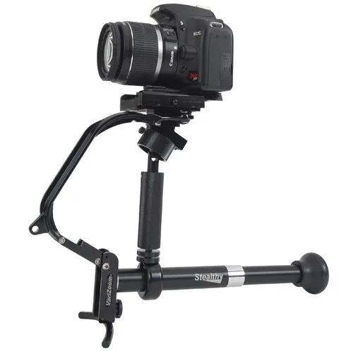 The Stealthy in brace/mini tripod mode