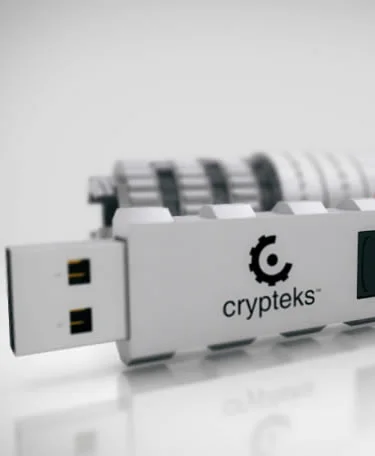 Crypteks can be sent back to its maker to have the code reset if the pass-code is forgotten or lost