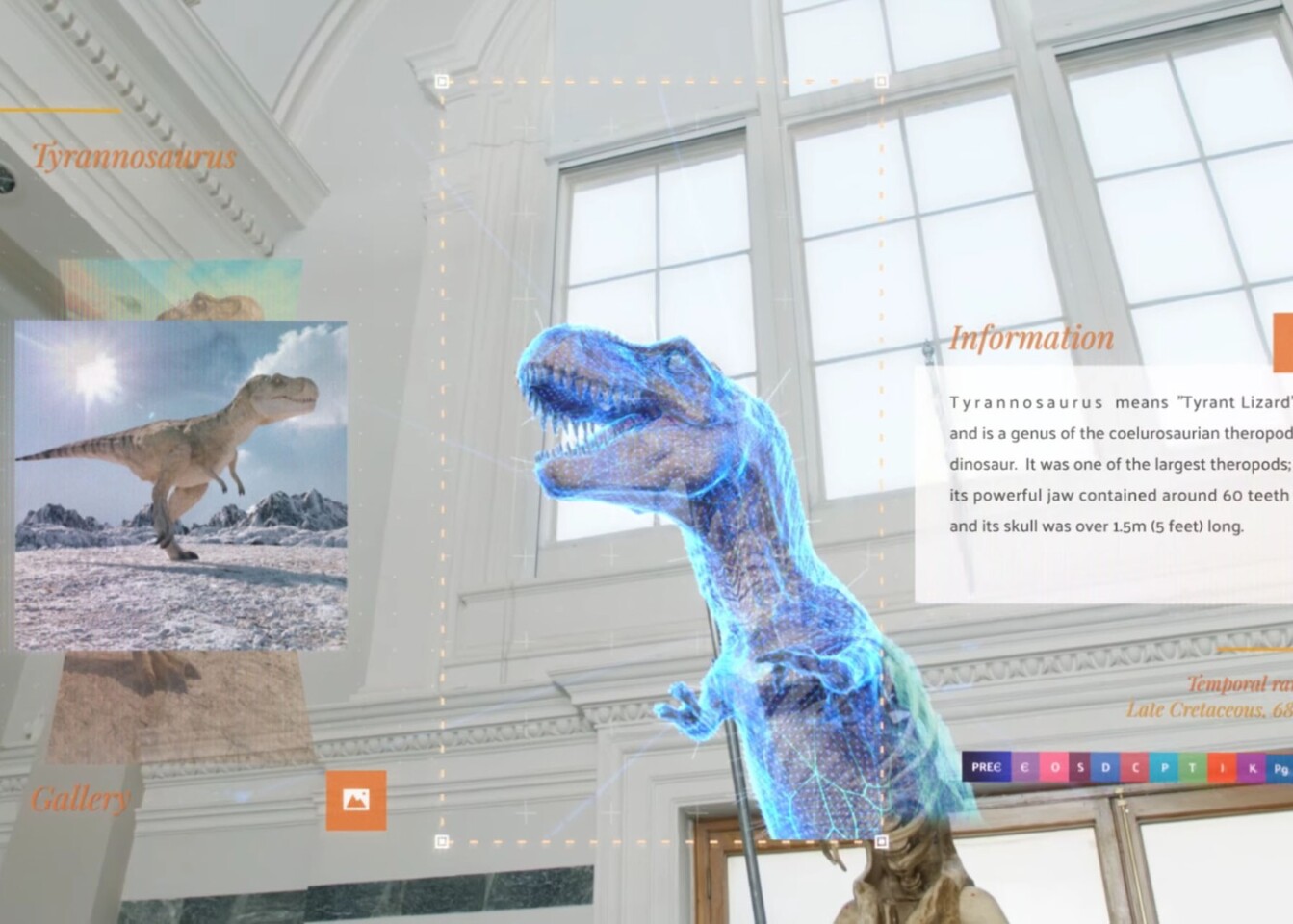 The BT-300 smart glasses could also enhance your next museum tour