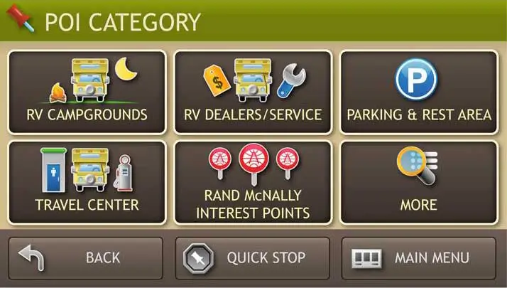 TripMaker RVND 5510 GPS screenshot