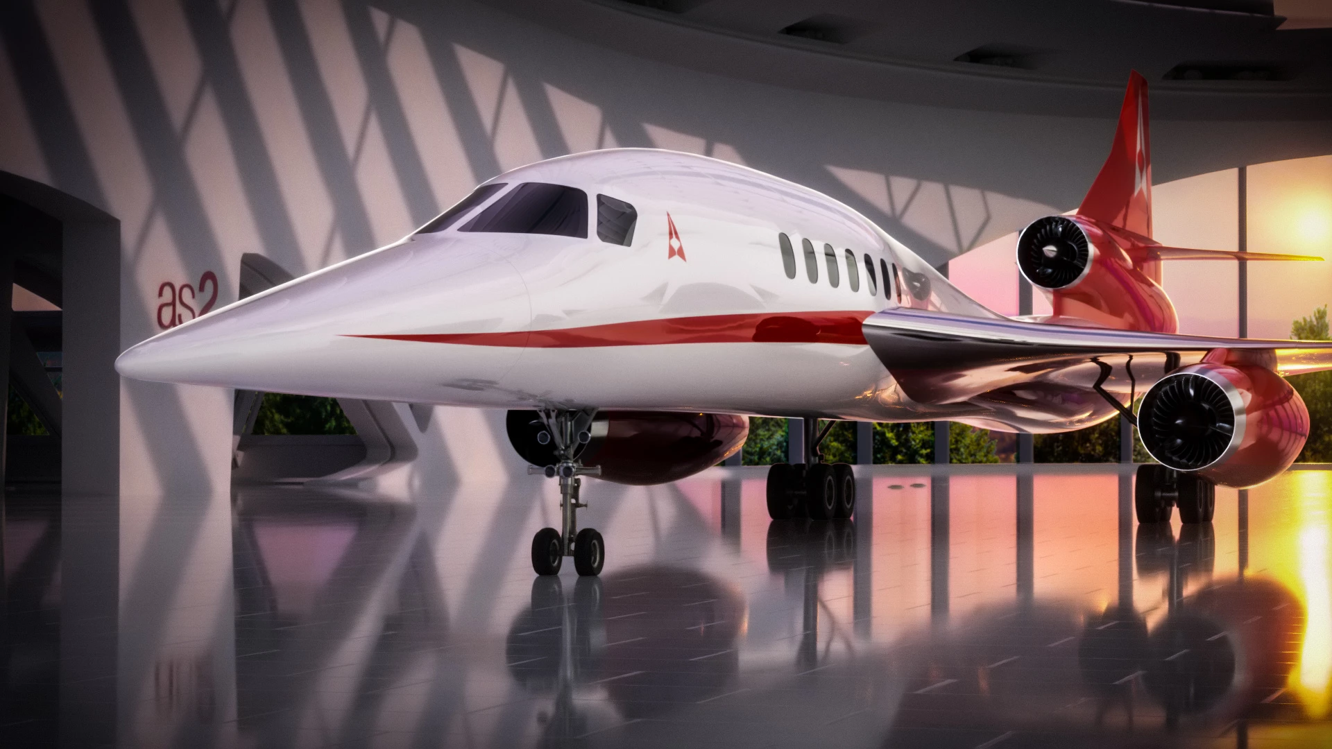 The Aerion AS2 business jet uses a new supercruise-capable engine developed in conjunction with GE