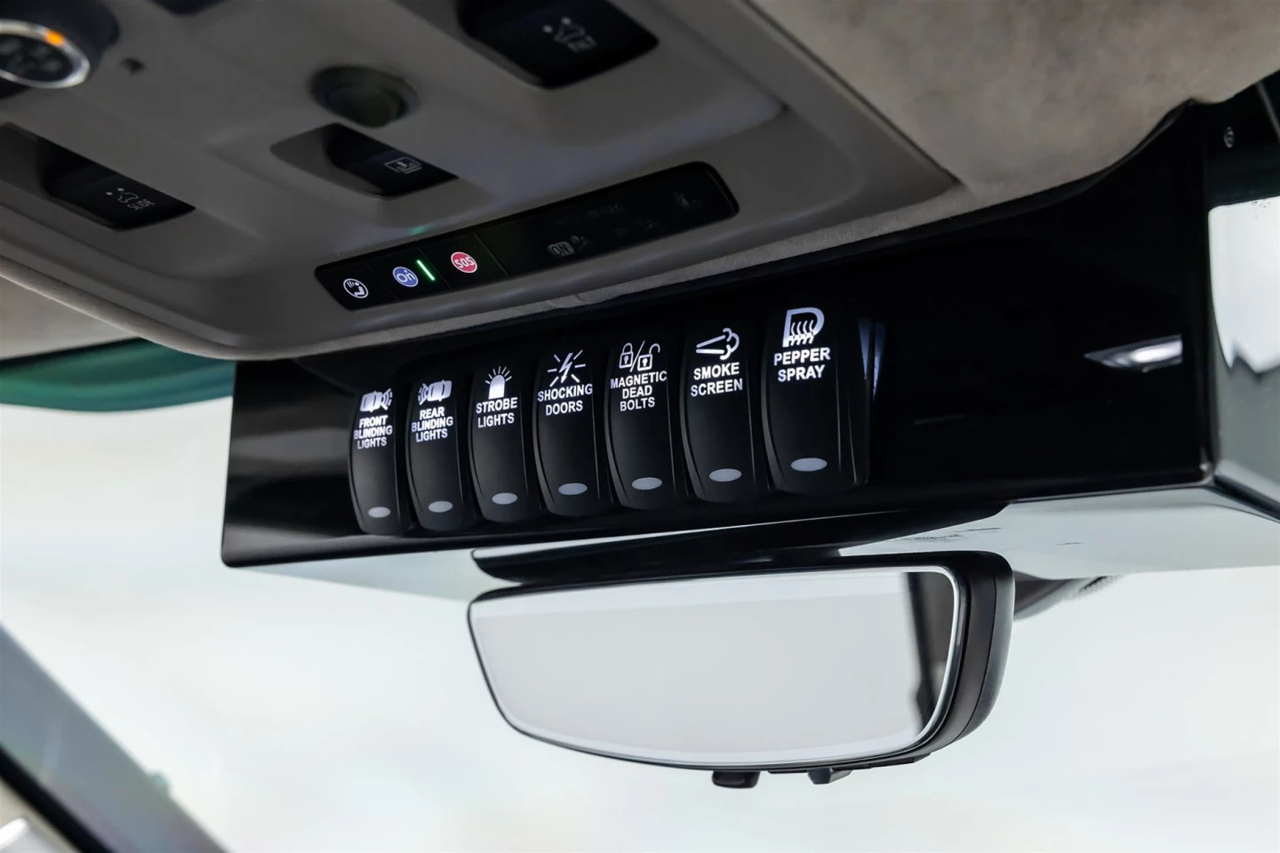 You can never have too many buttons and switches ... though, OnStar isn't likely to help