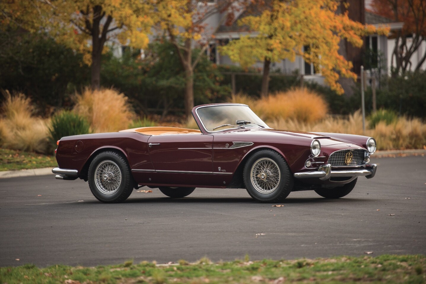 This 1959 Maserati 3500 GT Spyder Prototype by Vignale has an estimated price of $1,500,000 to $2,000,000
