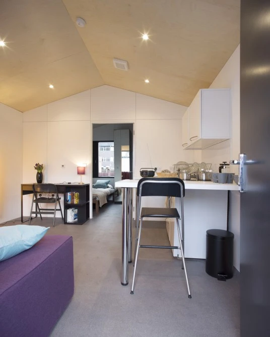 The interior of a Y:Cube (Photo: YMCA LSW)