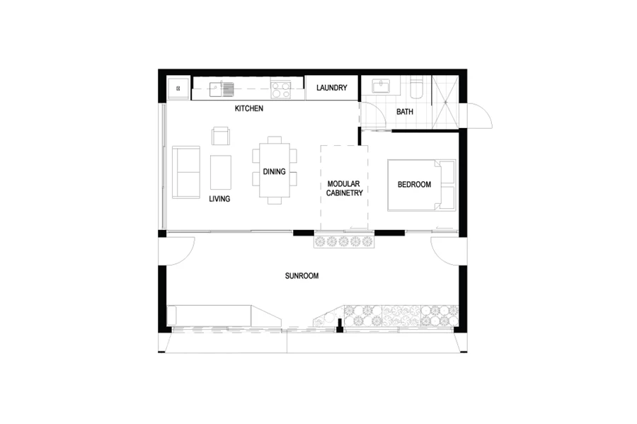 Archiblox Archi+ Carbon Positive House