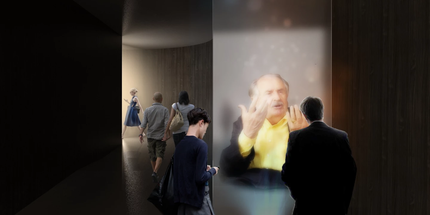 Area del Futuro will foster a debate about traditional farming and new cultivation systems, introduced by a talking hologram of Italian poet and Federico Fellini’s screenwriter Tonino Guerra