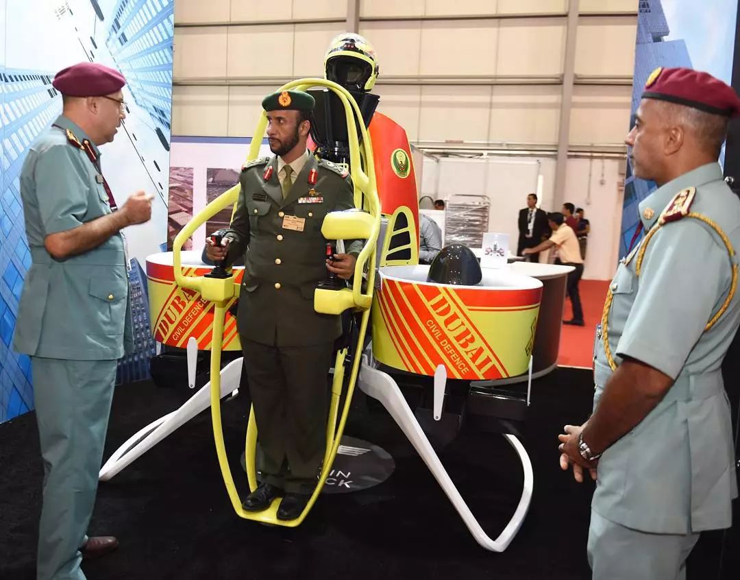 Martin Aircraft Company will provide up to 20 Jetpacks, two training simulators, initial training services and operational support