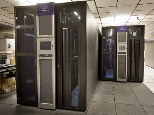 NCAR's AMSTAR digital storage library.