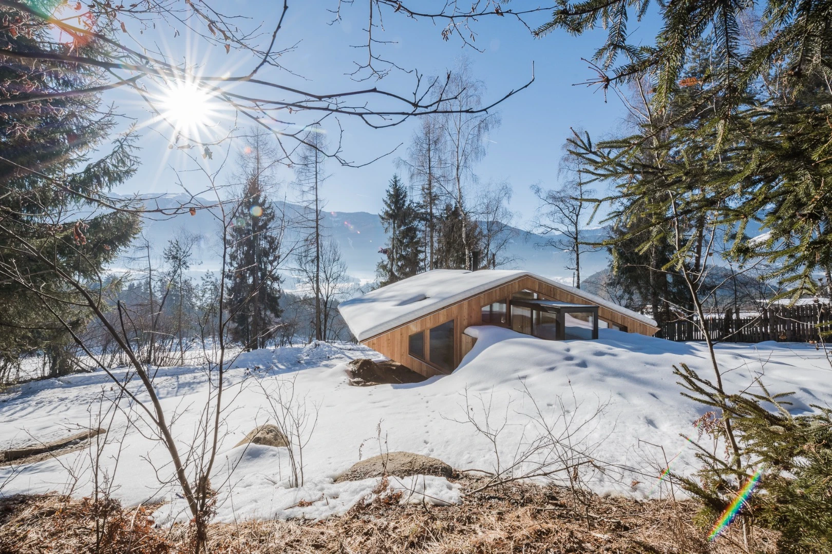 UFO was uninhabitable in winter due to poor insulation, but it can now ride out nature's worst while keeping occupants comfortable