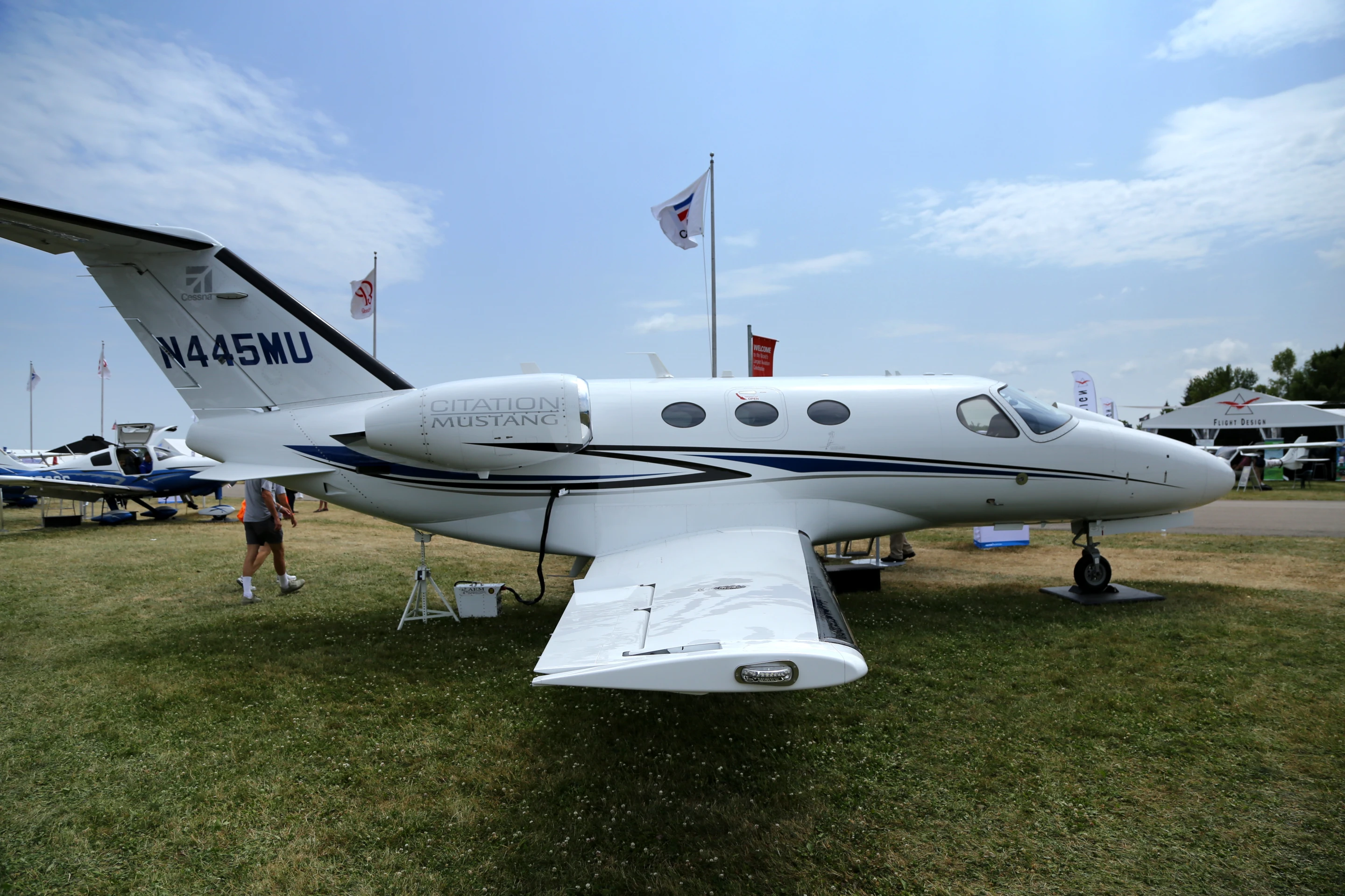 Mustang corp jet by Citation (Photo: Angus MacKenzie/Gizmag.com)