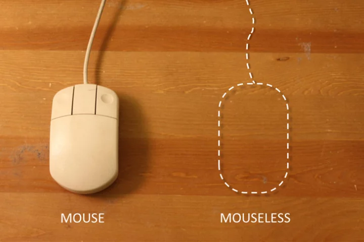 The Mouseless invisible mouse system is the next logical step in input periperhal development