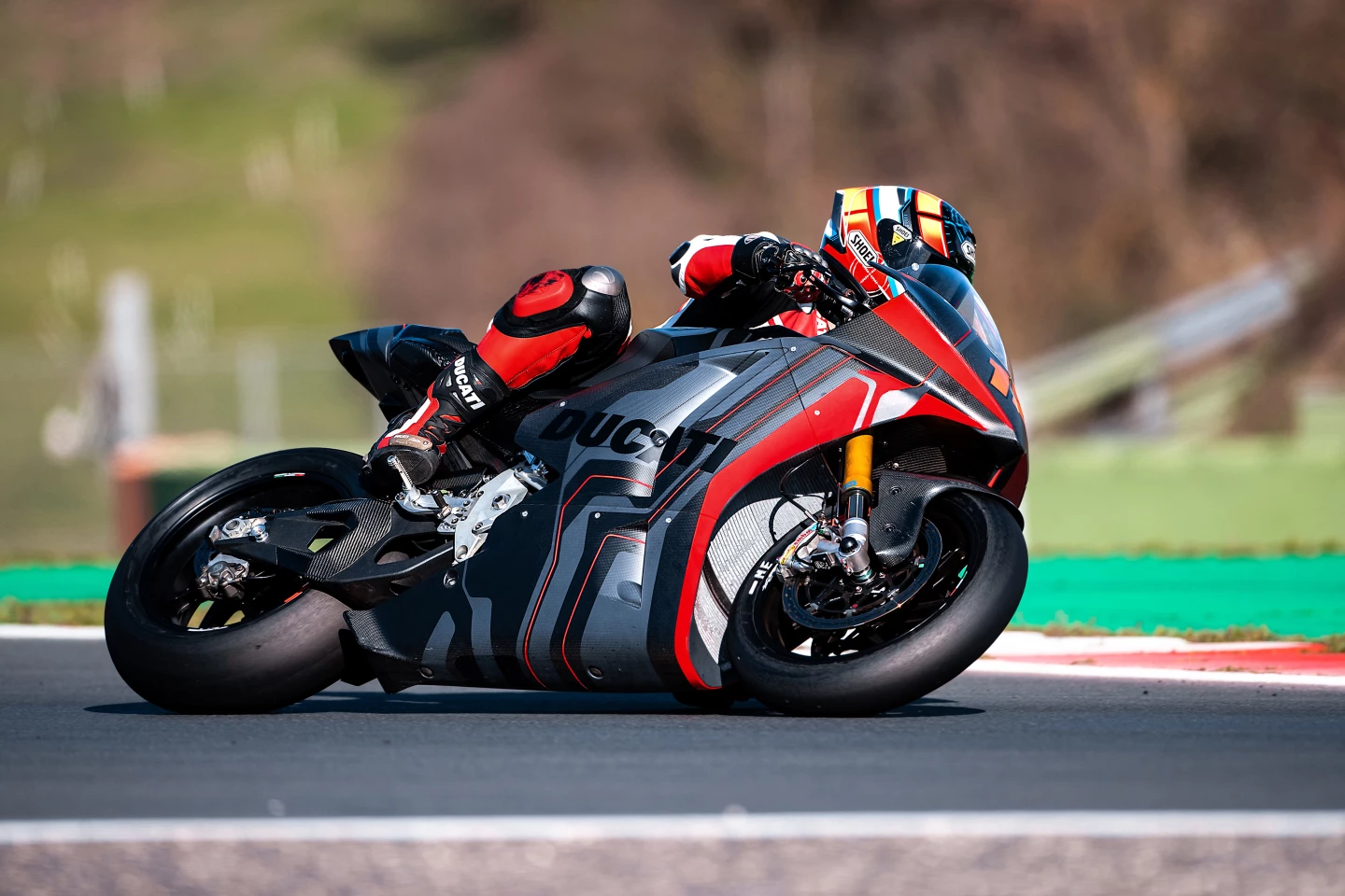 Ducati has been testing this thing on-track since December
