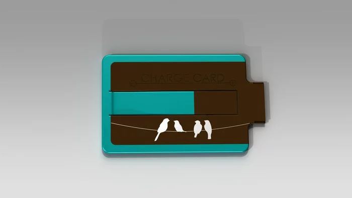 The limited edition ChargeCard for backers who pledge US$30