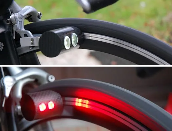 The Magnic Light head and tail lights