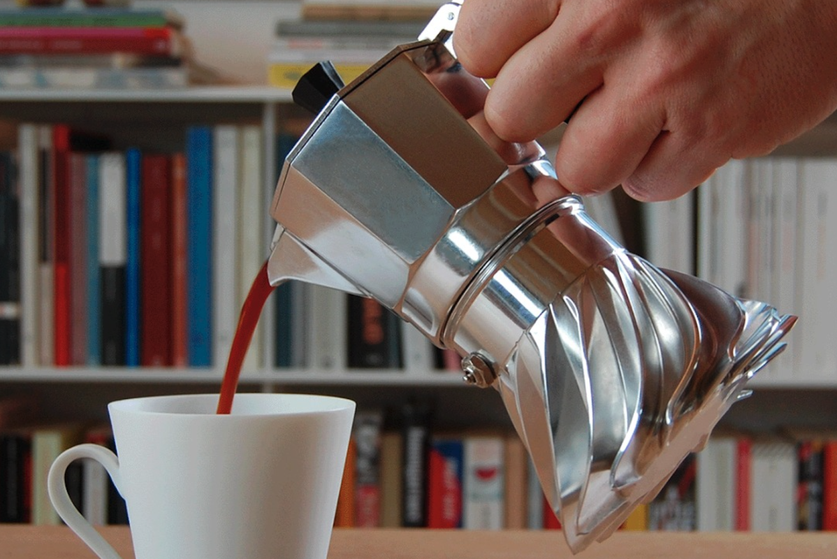 Brilliantly reimagined design icon turbocharges coffee brewing