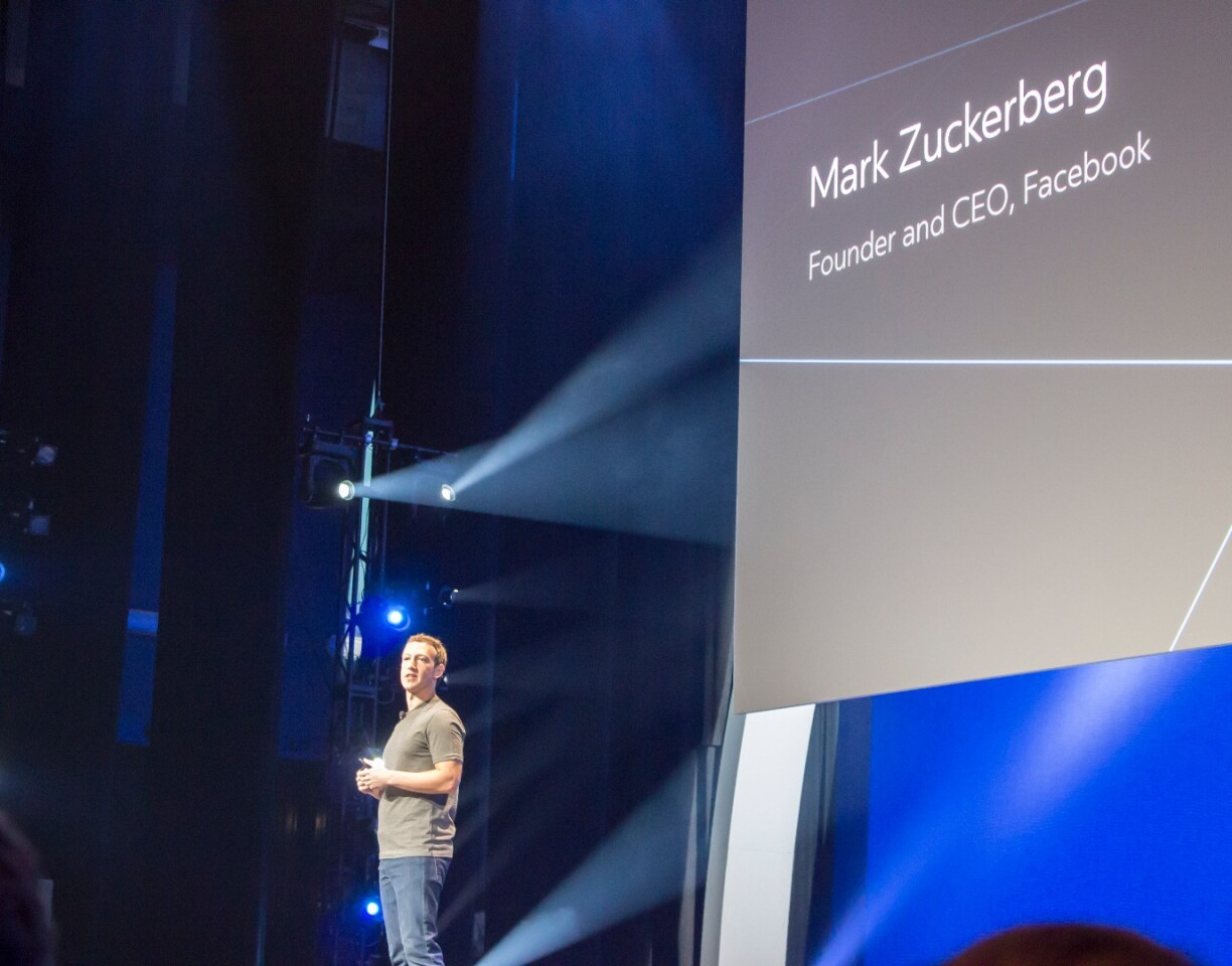 Mark Zuckerberg setting the tone at Oculus Connect 2