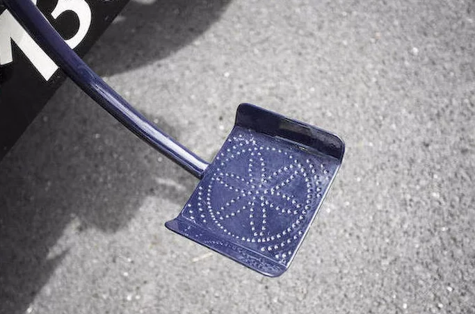 All the details on the car are beautifully wrought