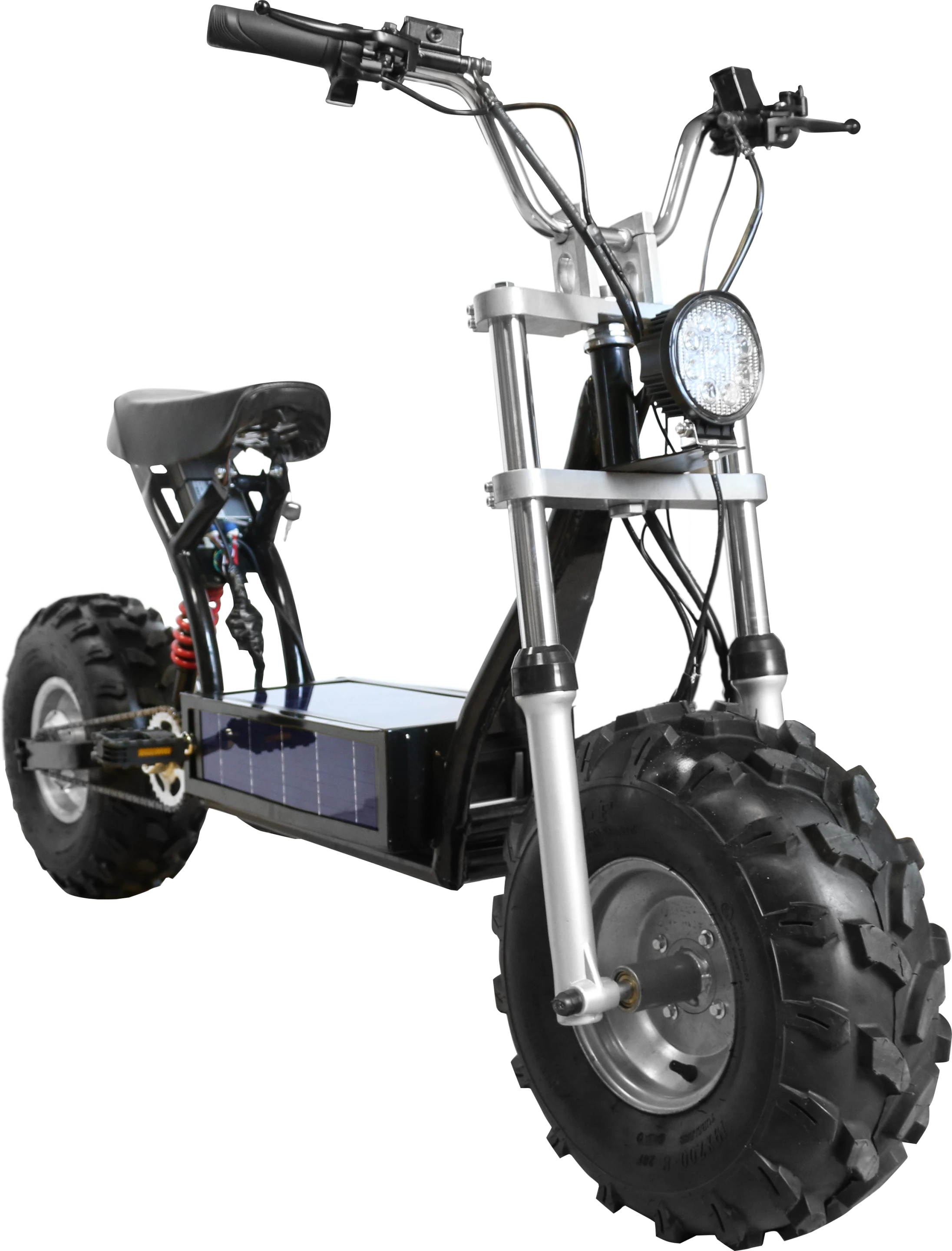The Beast features 8-inch thick off-road tires