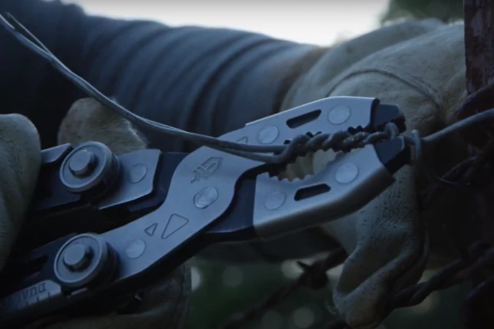 Putting the blunt-nose pliers to use