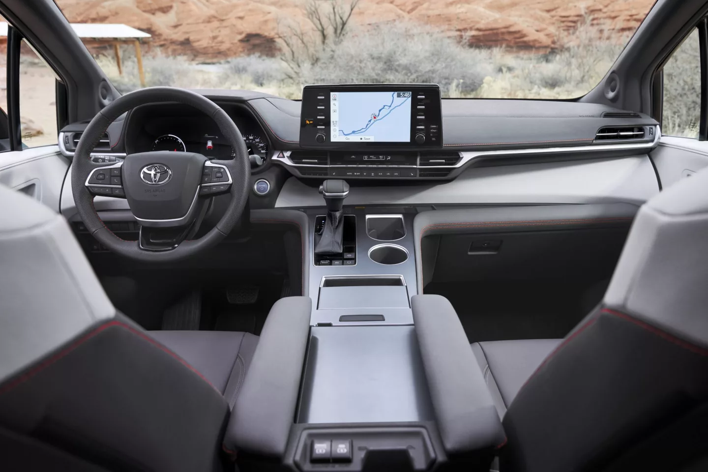 Interior comfort and convenience standards are found throughout the 2021 Sienna, including in the sporty XSE model
