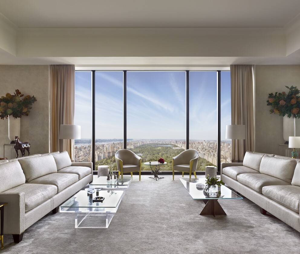111 West 57th Street's residences are available from $16 million, rising to over $57 million