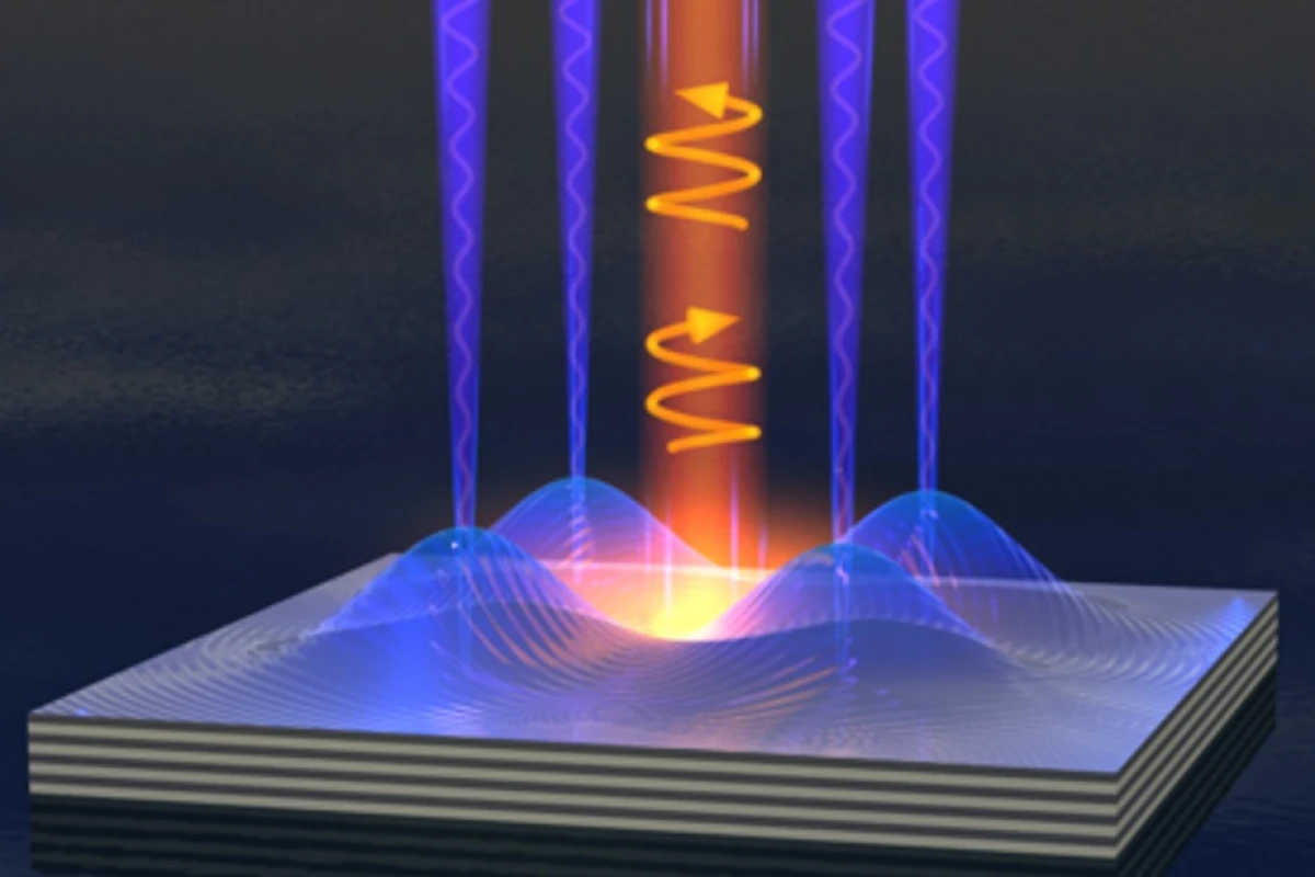 Using a Polariton Bose-Einstein condensate form of "liquid light", researchers have created a nanoscale switch that could help vastly improve the speed and efficiency of future electronic components