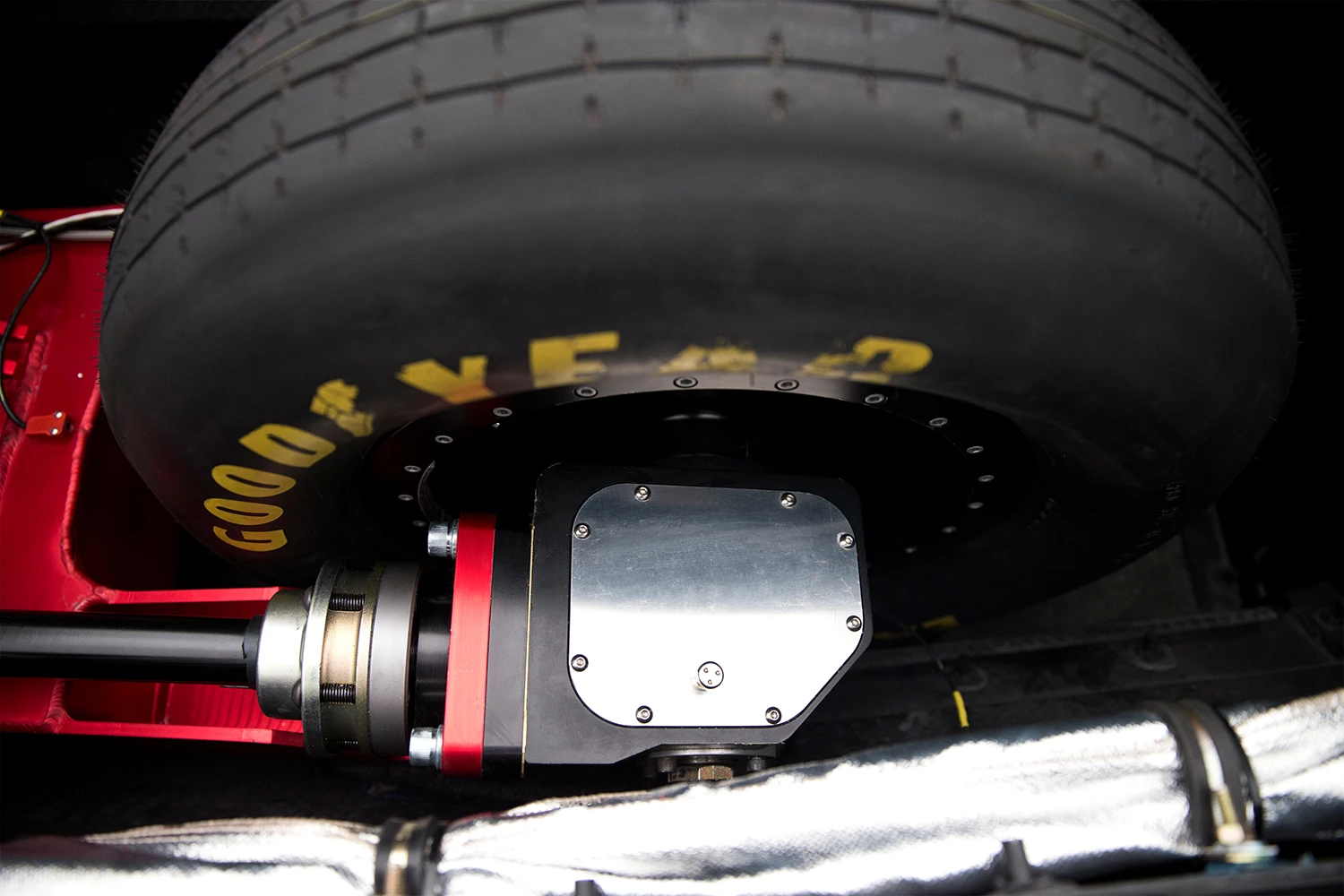 The Castrol Rocket's suspension is built by Hot Rod Conspiracy