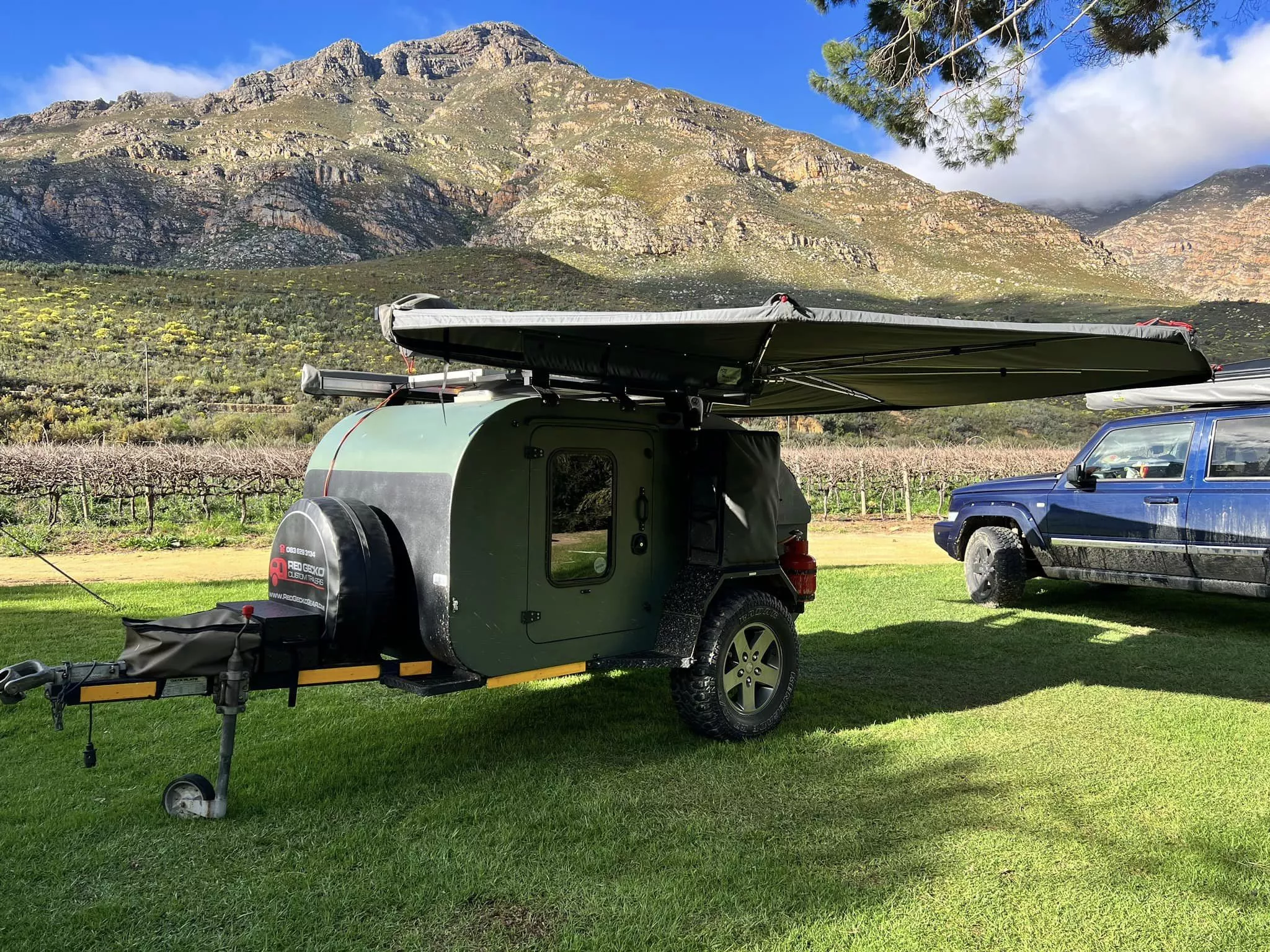 Red Gecko TDX all-terrain teardrop micro-camper