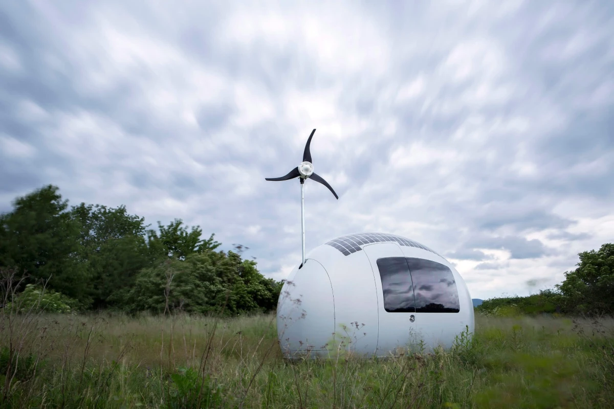The Ecocapsule is available for €79,000 ($85,700), plus taxes