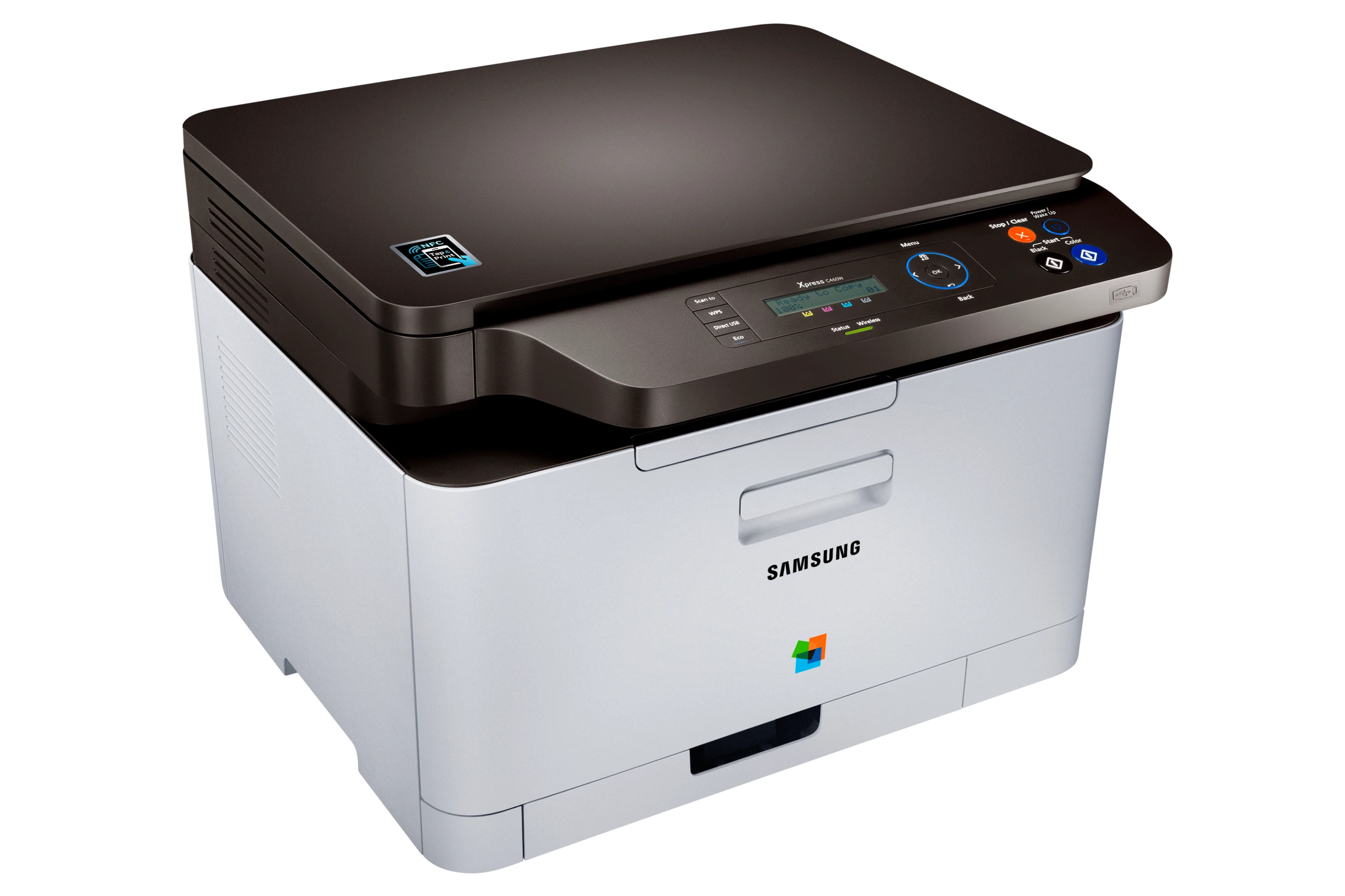 The Xpress C460W can copy and scan as well as print