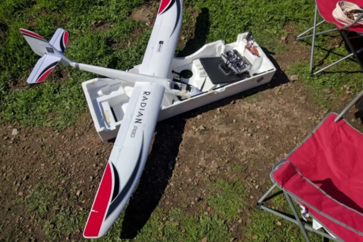 One of the gliders used in the University of California San Diego research