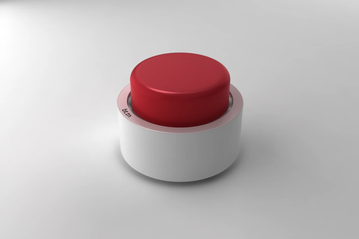 Bttn is a big red button which can be programmed to perform a multitude of tasks