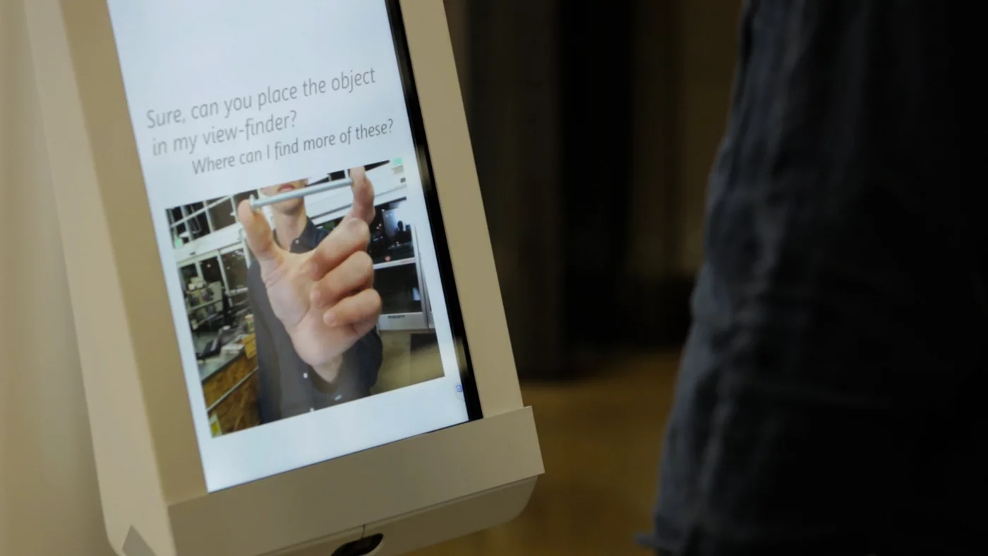 The OSHbot is capable of identifying merchandise