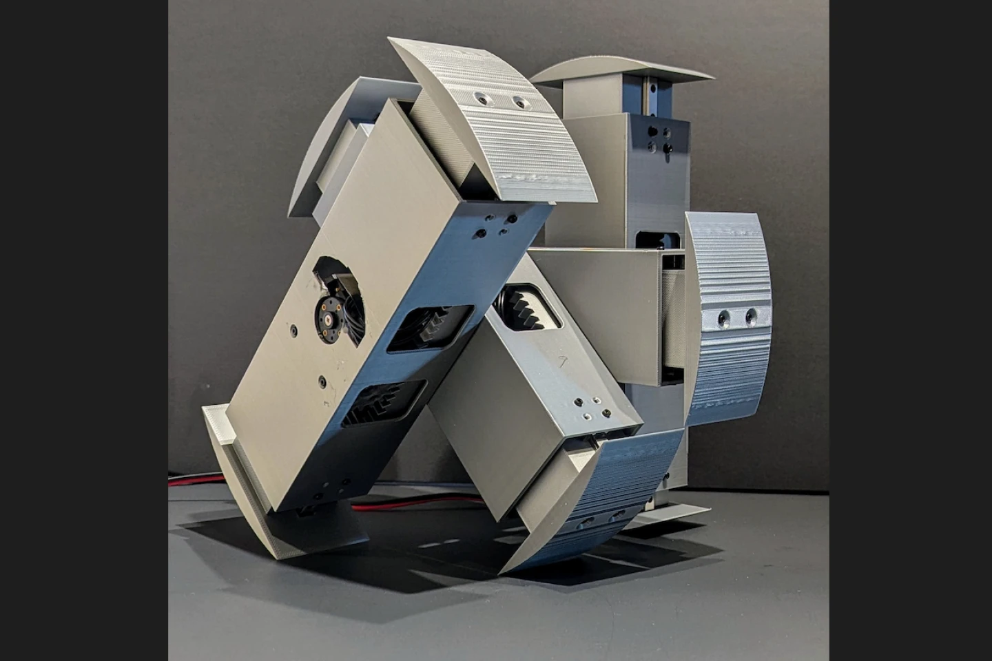 Tars Interstellar Color Meet TARS3D: The first robot that walks and rolls like Interstellar's TARS