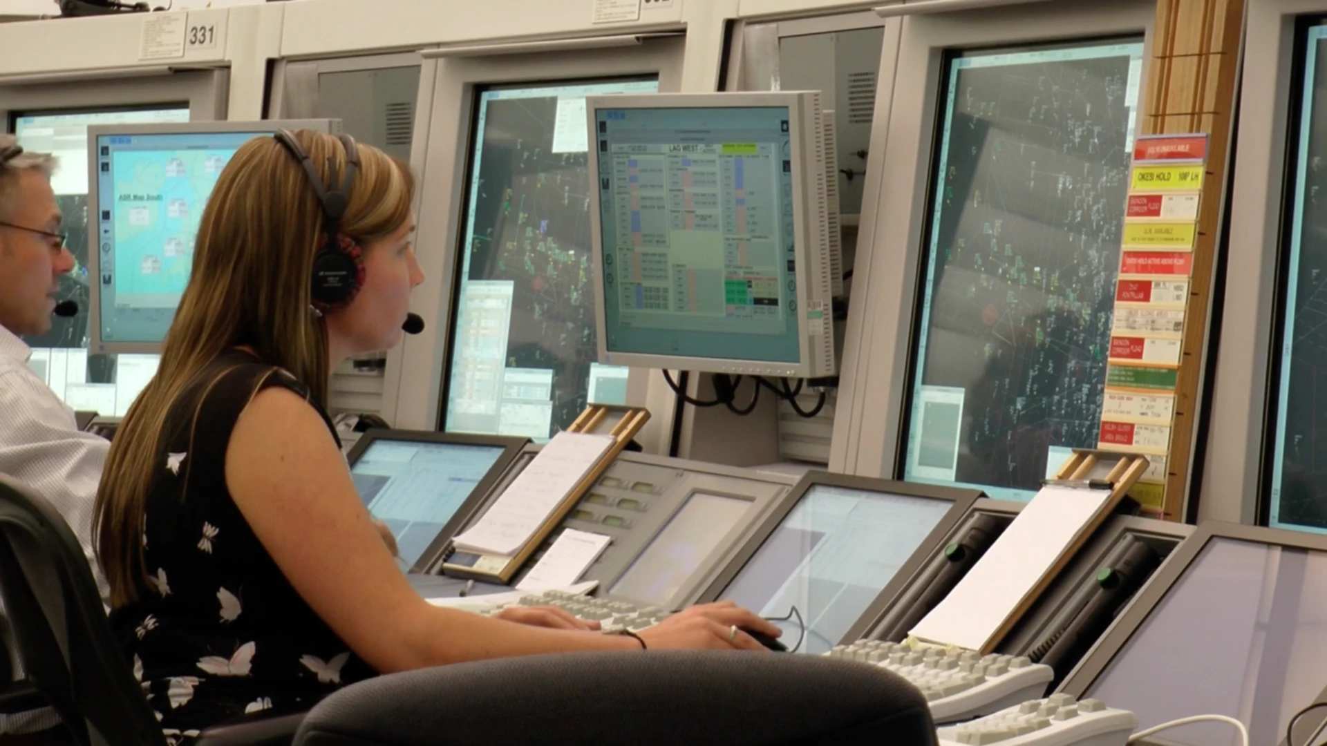 Around one hour of the voyage was through civilian airspace, as the craft was managed by air traffic controllers on the ground