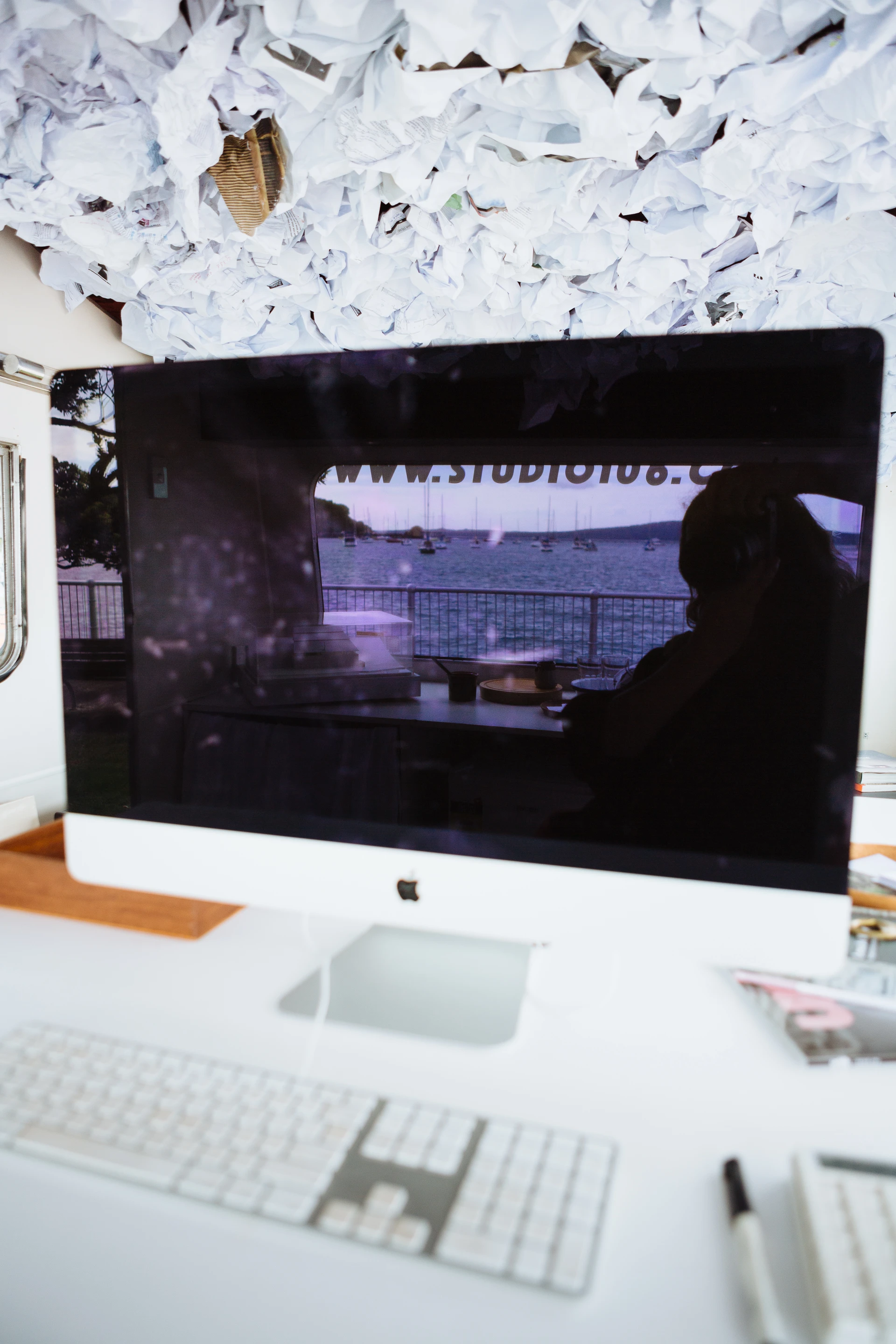 Nice spot to work on your computer for a change
