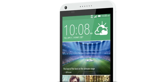 At 720p the display isn't as sharp as some of the Desire's mid-range competitors but does hold up well considering the size of the screen