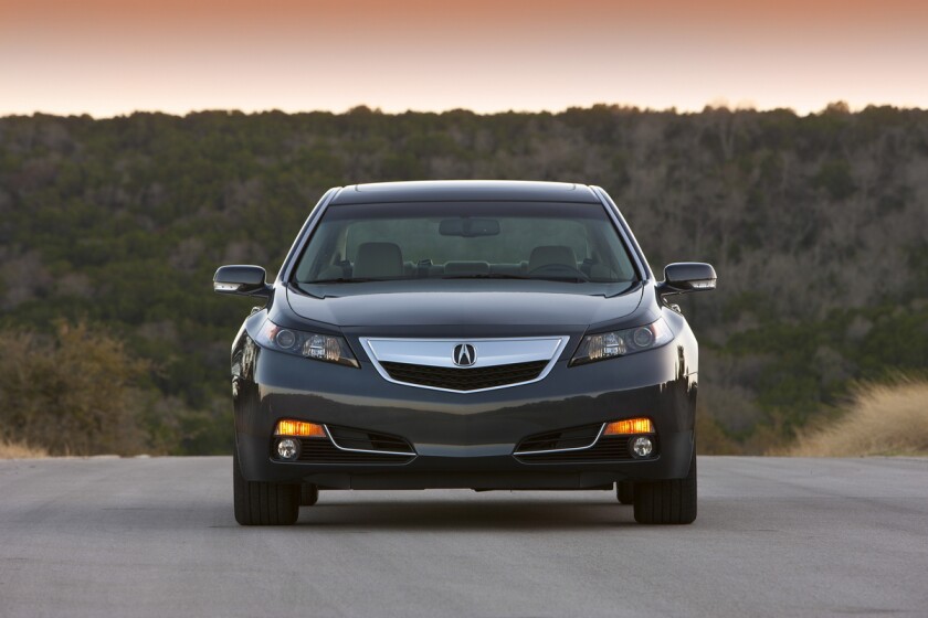 2013 Acura TL is an IIHS Top Safety Pick+