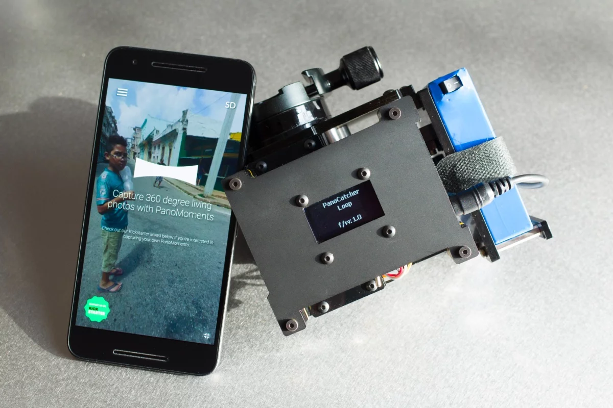 PanoMoments capture 360-degrees across a period of time