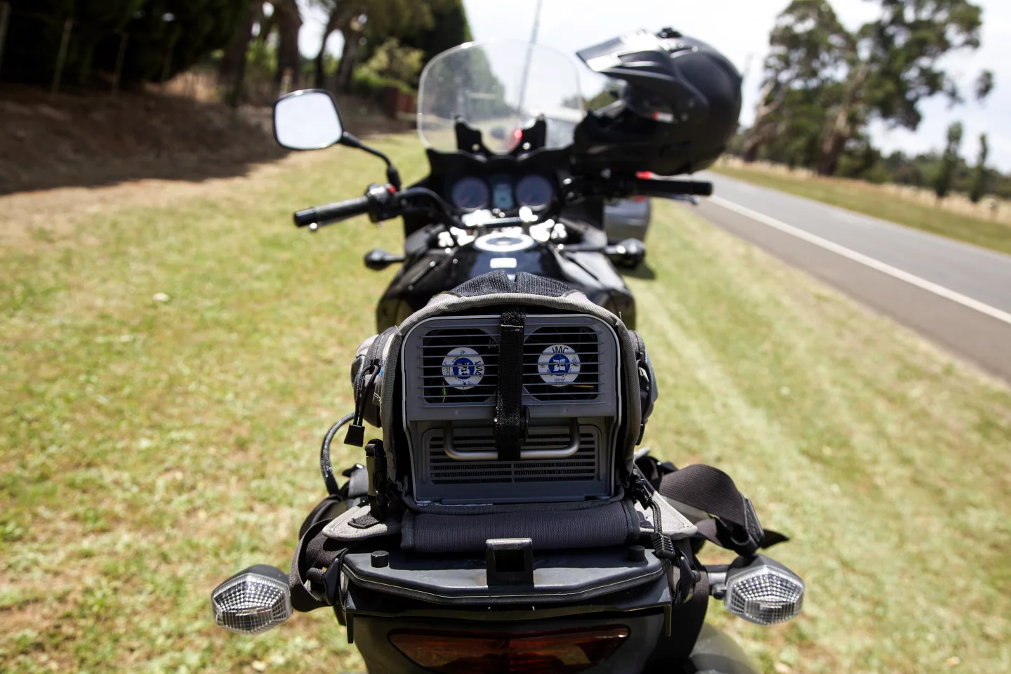 Road testing the EntroSys BikeAir motorcycle A/C system
