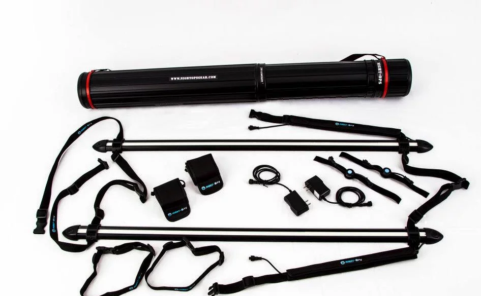 The available shoulder bag was designed to fit into airline overhead storage