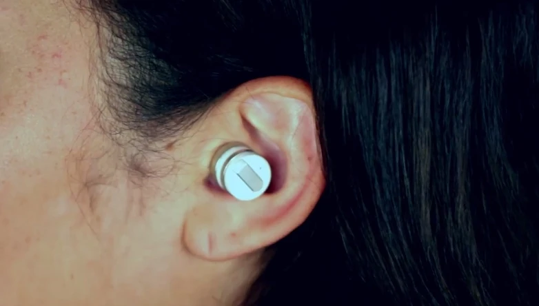 The Dot claims the title of "world's smallest Bluetooth headset"