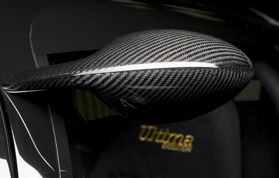 The Ultima Evolution has carbon wing mirrors
