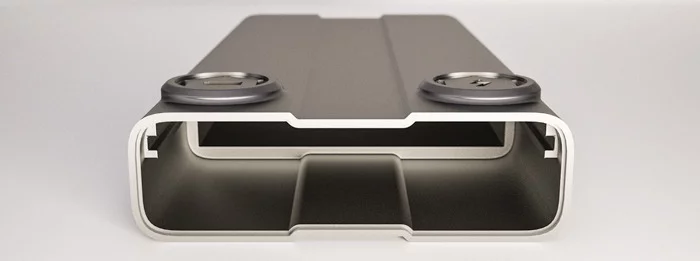 A look at the aluminum shell for the Pronto devices