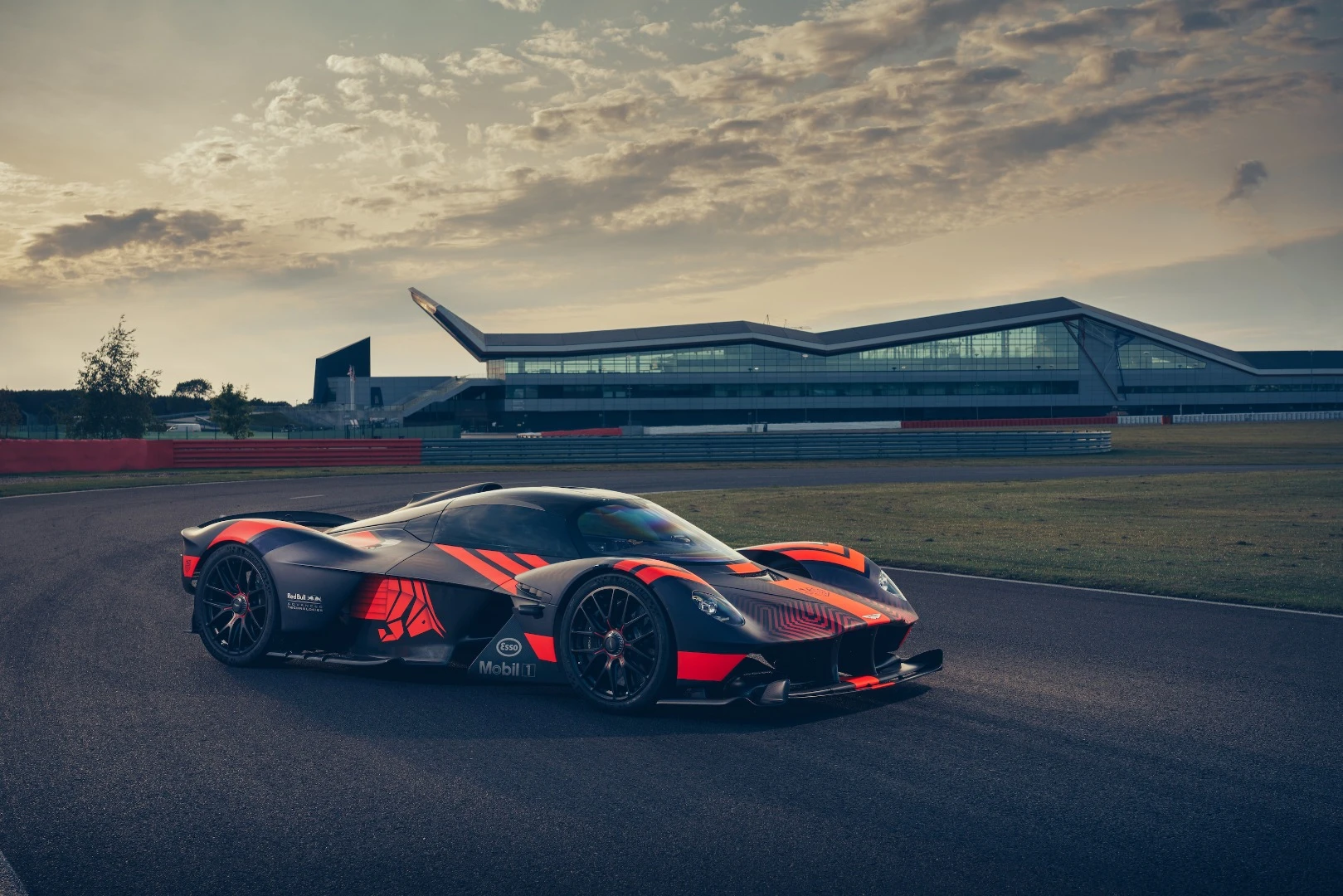 Aston Martin's Valkyrie supercar at Silverstone