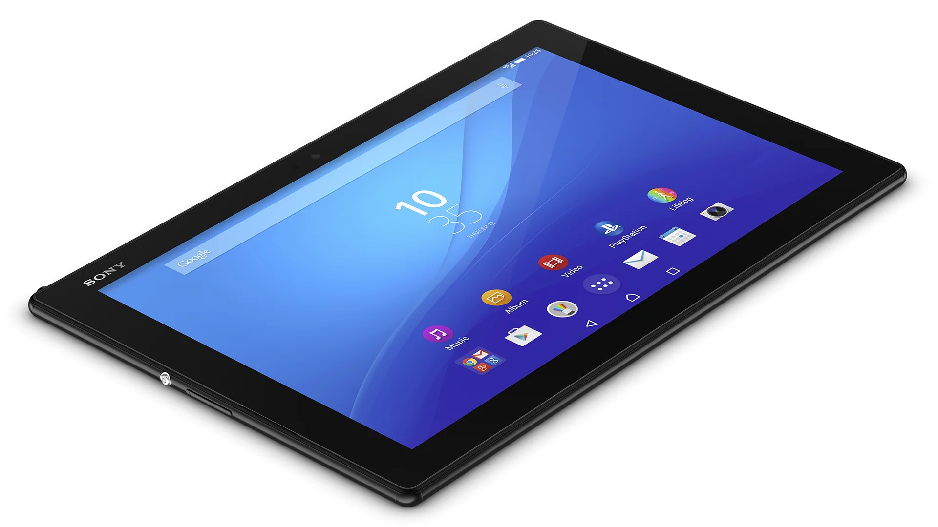 The Xperia Z4 tablet features a 10.1-inch display size with a 16:10 aspect ratio and 2,560 x 1,600 pixel resolution